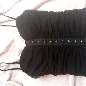 Ruched corset cami top (MOA MOA)